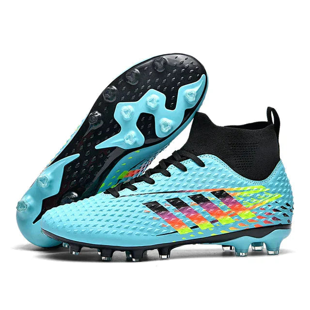 Professional High-Top Football Boots – Firm Ground Grip