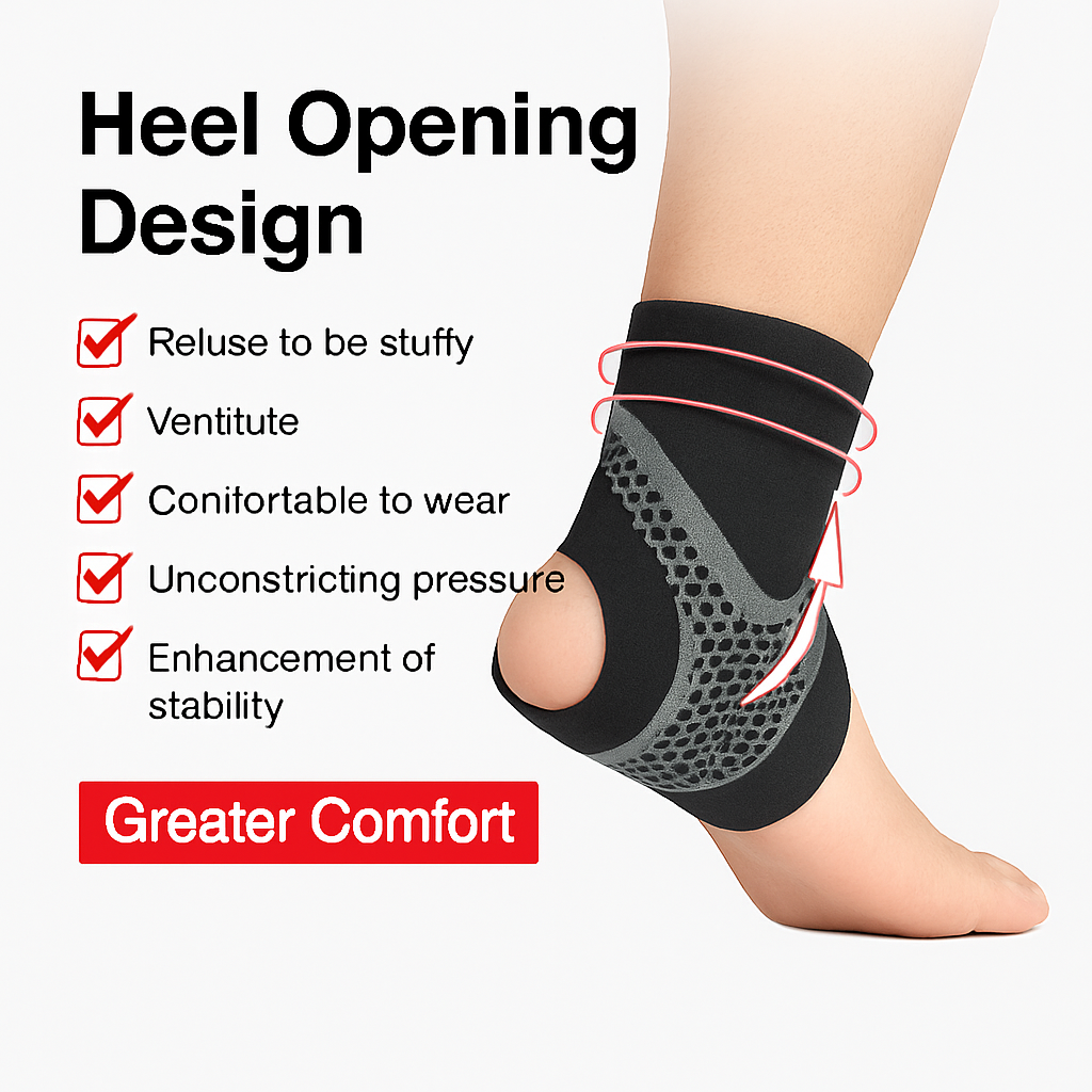Compression Ankle Support – Stabilising Brace for Sports &amp; Injury Recovery