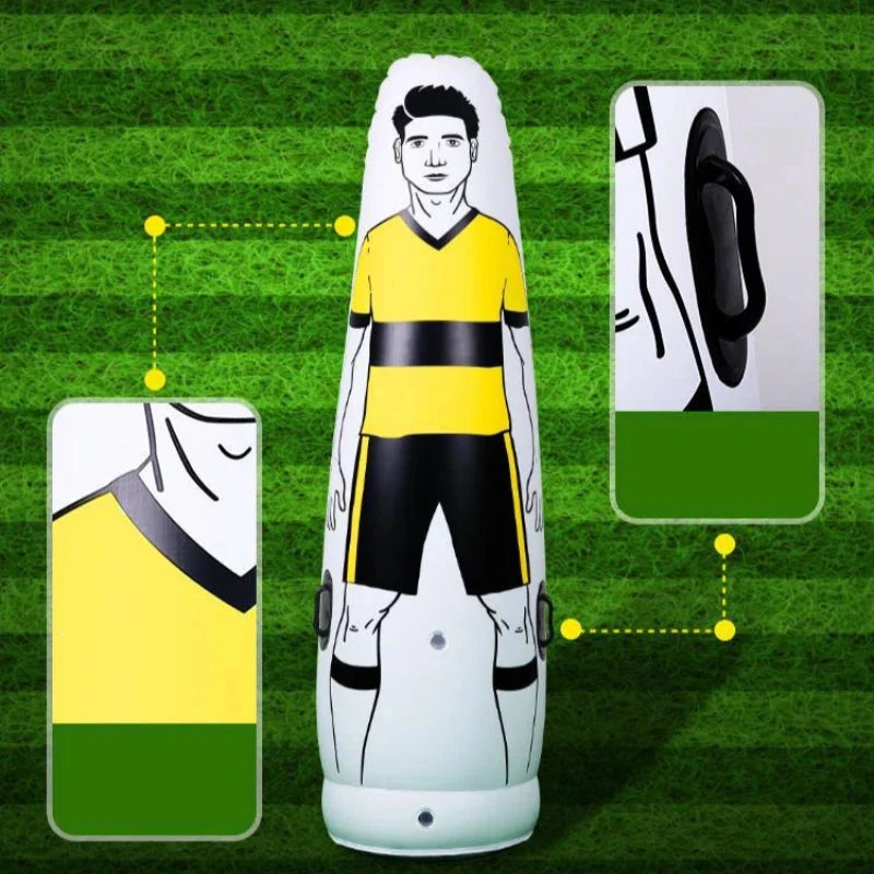 Inflatable Football Dummy – Training Mannequin for Free Kicks & Drills