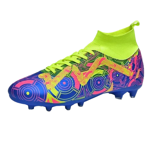 Kids’ Firm Ground Football Boots – SprintLite Sock-Fit Cleats