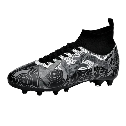 Kids’ Firm Ground Football Boots – SprintLite Sock-Fit Cleats